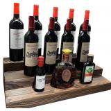 $71 Liquor Bottle Stand, Holds 18 Bottles,3 Tier L