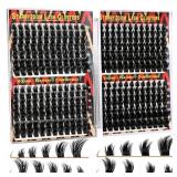 Natural Manga Volume Cluster Lash with Built-in Sp