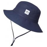 MaxNova Baby Sun Hat Smile Face UPF 50+ Toddler Bu