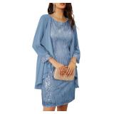 $80 Large Women's Sequin Dress Wedding Guest Dress