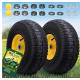 $61 15x6.00-6 Tire and Wheel Assembly (2 Pack),Rep