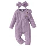 Infant Baby Girl Clothes Newborn Girl Romper Fall