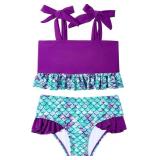 Medium Toddler Baby Swimsuit Girl Two Piece Toddle
