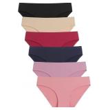 Small Women's Seamless Underwear No Show Stretch B