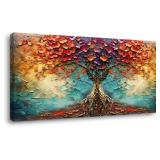 $140 Beautiful Colorful Tree Amazing Art P