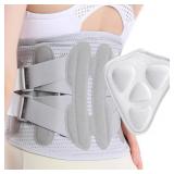 Medium Back Brace for Lower Back Pain Relief for W