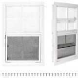 $126 2 Pack Shed Windows,24' x 27' Small Sliding W