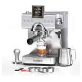 $250 20 Bar Espresso Machine Stainless Steel Espre