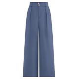 Large Women Wide Leg Dress Pants 2026 High Waisted