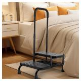 $90 Step Stool with Handle - Heavy Duty
