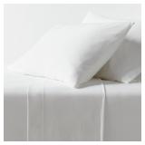 Queen Cotton Jersey Sheet Set White - Threshold :