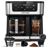 $93 12-Cup Programmable Dual Coffee Maker