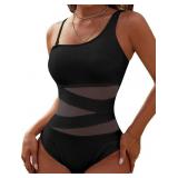 Small Women's Sexy One Piece Bathing Suits Slimmin