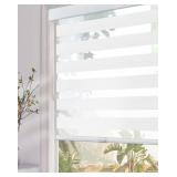 $87 Persilux Cordless Zebra Blinds (47' W x 64' H)