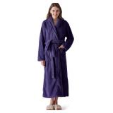 Large Robe for Women   Premium Plush Fleece Long