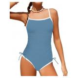 17-18yrs Girls Swimsuit One Piece Bathing Suit Col