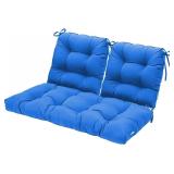 Outdoor Patio Cushions Set of 3, Wicker F