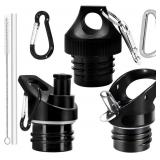 3pc Straw Lid for Hydro Flask Water Bottle Replacm