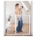 $80 COMOMY 36' Extra Tall Baby Gate for Stairs Doo
