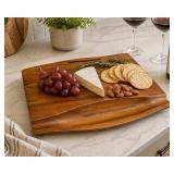 Vintage Namb  Acacia Wood Serving Tray, Cheese Boa