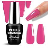 NXJ INFILILA Pink Gel Nail Polish, 15ml 0.51oz One
