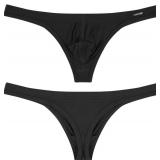 Small Mens Thong Underwear Ribber G-String Low Ris