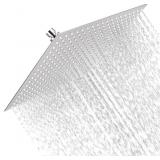 $61 Rain Shower Head, 16 Inch High Pressure Square