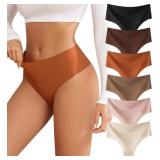 Medium Thongs for Womens High Waisted Seamless for