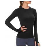 XSmall Womens Seamless Workout Top Yoga Athletic S
