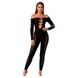 One Size Women's Sexy Tight Hollow Out Long Sleeve