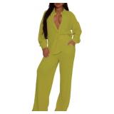 Women 2 Piece Dressy Outfits Casual Pleat
