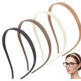 Headbands for Glasses Wearers, 4 PCS No He