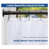 Industrial Shower Curtain Rod - Never Rust Non-Sli