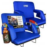$150 BRAWNTIDE Stadium Seat for Bleachers with Bac