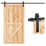 8 FT Sliding Barn Door Hardware Track Kit