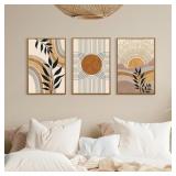 $130 Boho Framed Canvas Wall Art Prints, Se