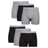 Medium Hanes mens Underwear Boxer Briefs Pack, Coo
