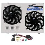 $149 CU716 Aluminum Radiator Shroud with Electric