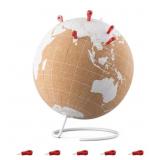 Navaris Cork Globe with Pins - 8' Globe Travel Dec