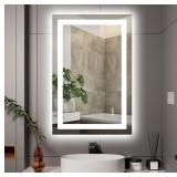 $140 24X36 LED Bathroom Mirror with Lights,