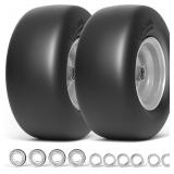 $100 13x6.50-6 Lawn Mower Tires Flat Free, Zero Tu