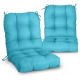 $108 EAGLE PEAK Tufted Outdoor/Indoor Seat/Back Ch