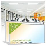 $110 2 Pack 2x4 LED Flat Panel Light Drop Ceiling