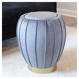 $80 Decor Therapy Fiona Upholstered Velvet Ottoman