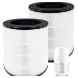 2 Pack AP-T200FL Replacement Filter for HoMedics A
