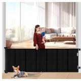 $66 120 inch Retractable Baby Gate, 10 Foot Gate