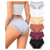 Small Womens Cotton Underwear Cheeky Bikini Pantie