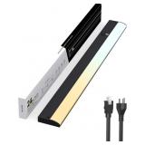 Hardwired Under Cabinet Lighting, 24 inch LED Unde
