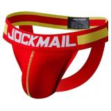 Large Mens Jockstrap Underwear Wide Belt Athletic