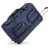 Expandable Rolling Duffle Bag with Wheels, 24' Fol